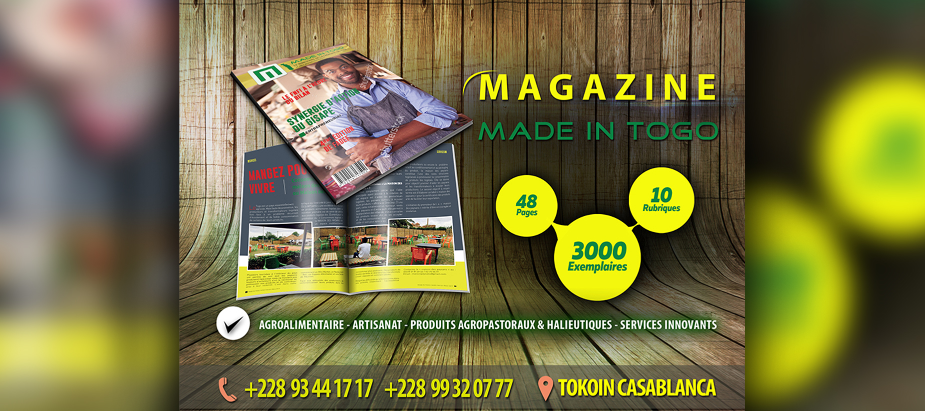  Le Magazine "Made in Togo"