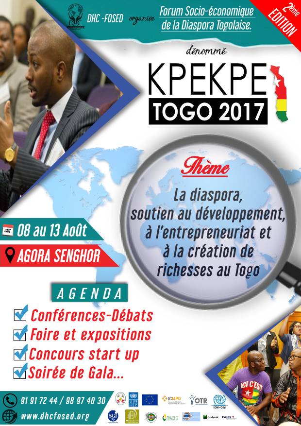 KPEKPE 2017:  le Forum socio-économique de la Diaspora