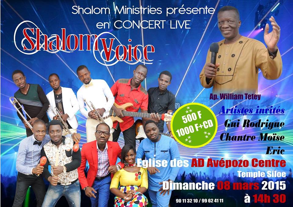 Concert Live de SHALOM VOICE