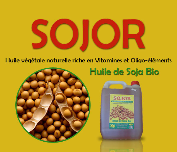 SOJOR huile de soja bio