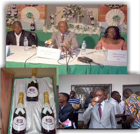 Déhachampe, champagne "Made in Togo"