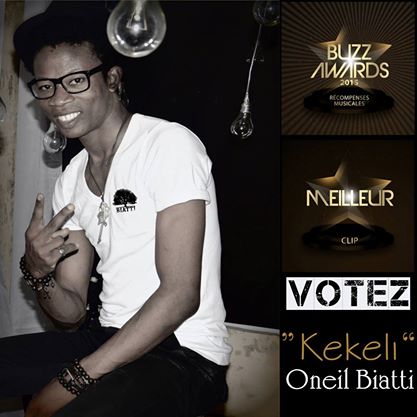 LE TITRE "KEKELI" de ONEIL BIATTI EN TETE DE COURSE POUR LE BUZZ AWARDS