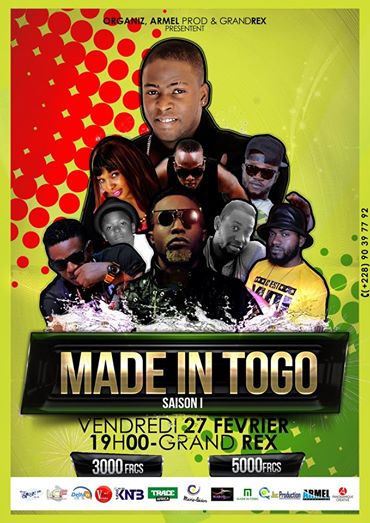CONCERT MADE IN TOGO SAISON I