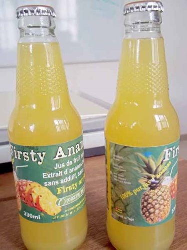 JUS D’ANANAS 100% NATUREL PRODUIT AU TOGO : FIRSTLY