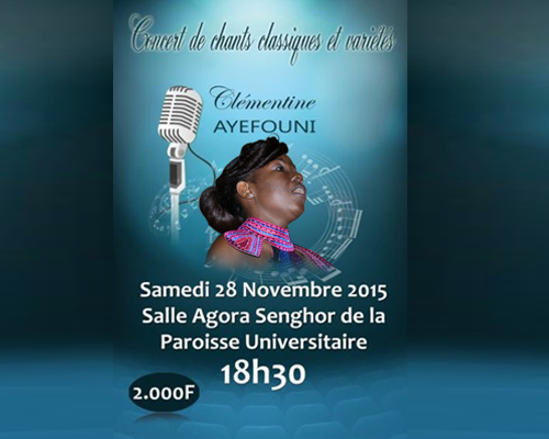 CONCERT DE CHANTS CLASSIQUES ET VARIÉTÉS A LOME