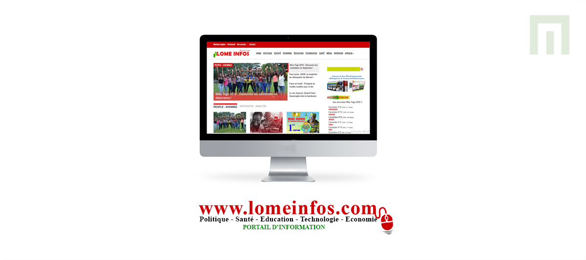 Informez-vous sur www.lomeinfos.com