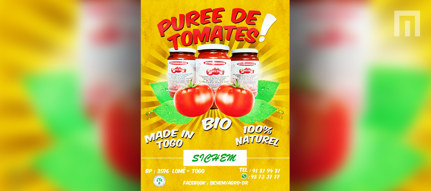 Concentré de tomates MADE IN TOGO...Rien à envier aux importés.