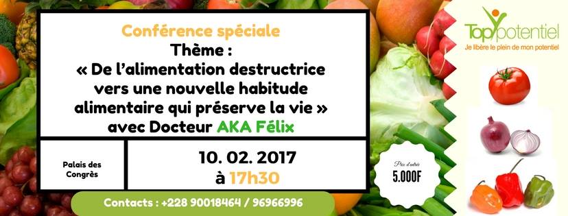 Conférence sur la Santé et la Longévité par l'Alimentation
