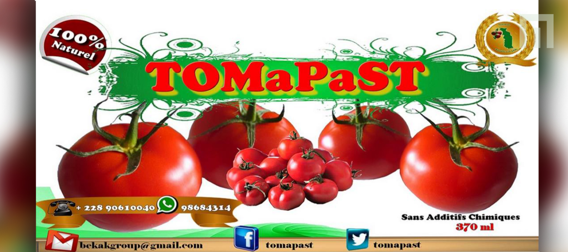 TOMaPaST...d'une fraicheur naturelle