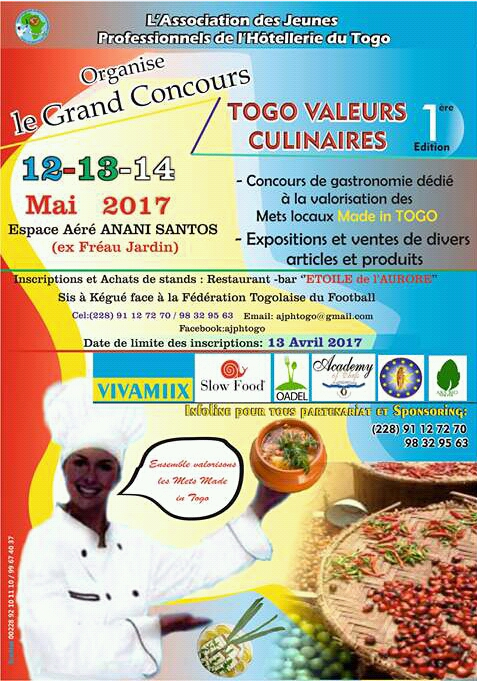 "TOGO VALEURS CULINAIRES" 1ère Edition