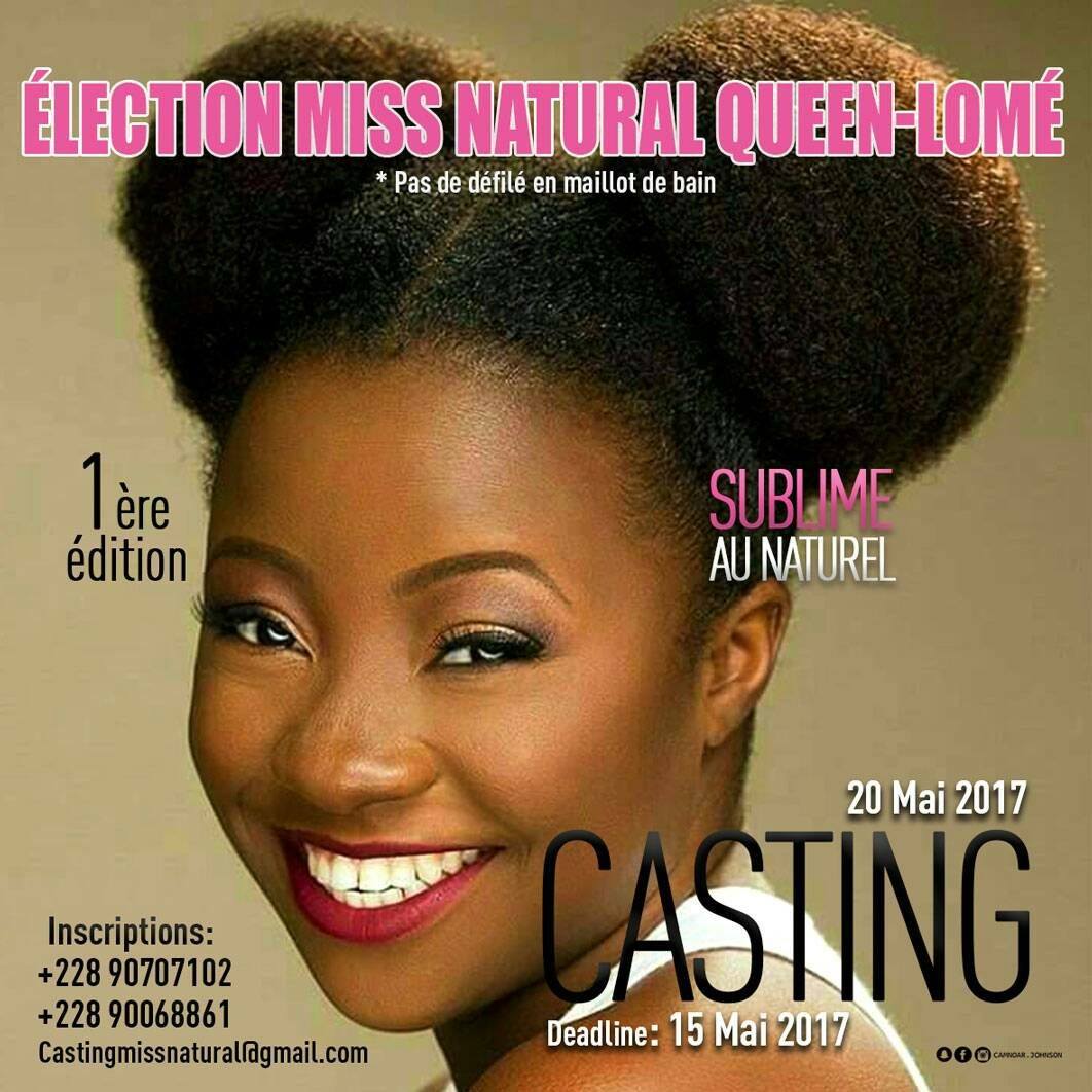 ELECTION  MISS NATURAL QUEEN - Lomé