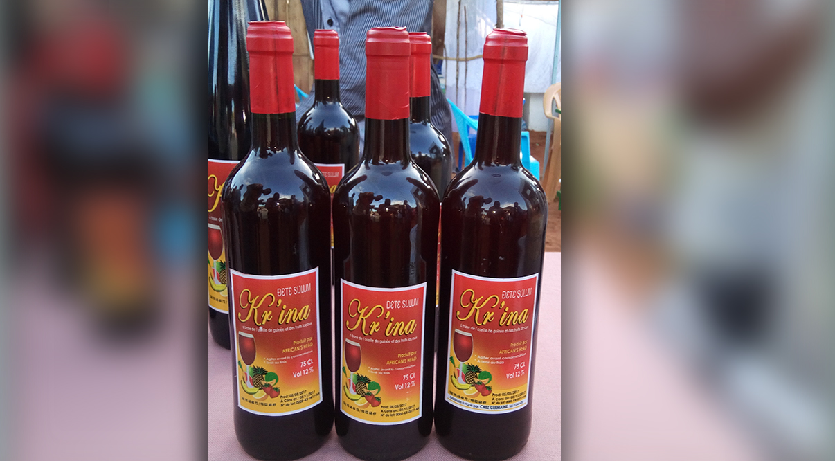 Vin Kr’ina 100% Naturel ‘’ Made in Togo’’