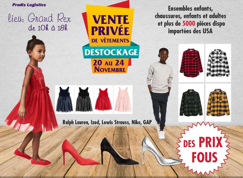 Vente Privée de Vêtements