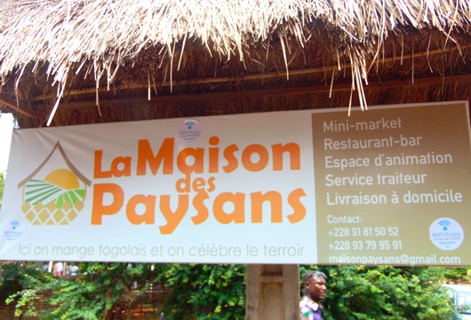 LA MAISON DES PAYSANS, LA PROMOTION ET LA VALORISATION DU SAVOIR-FAIRE TOGOLAIS