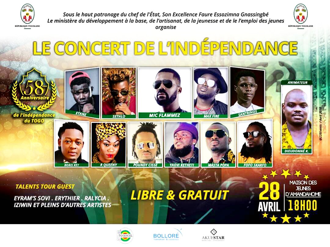 LE CONCERT DE L’INDÉPENDANCE