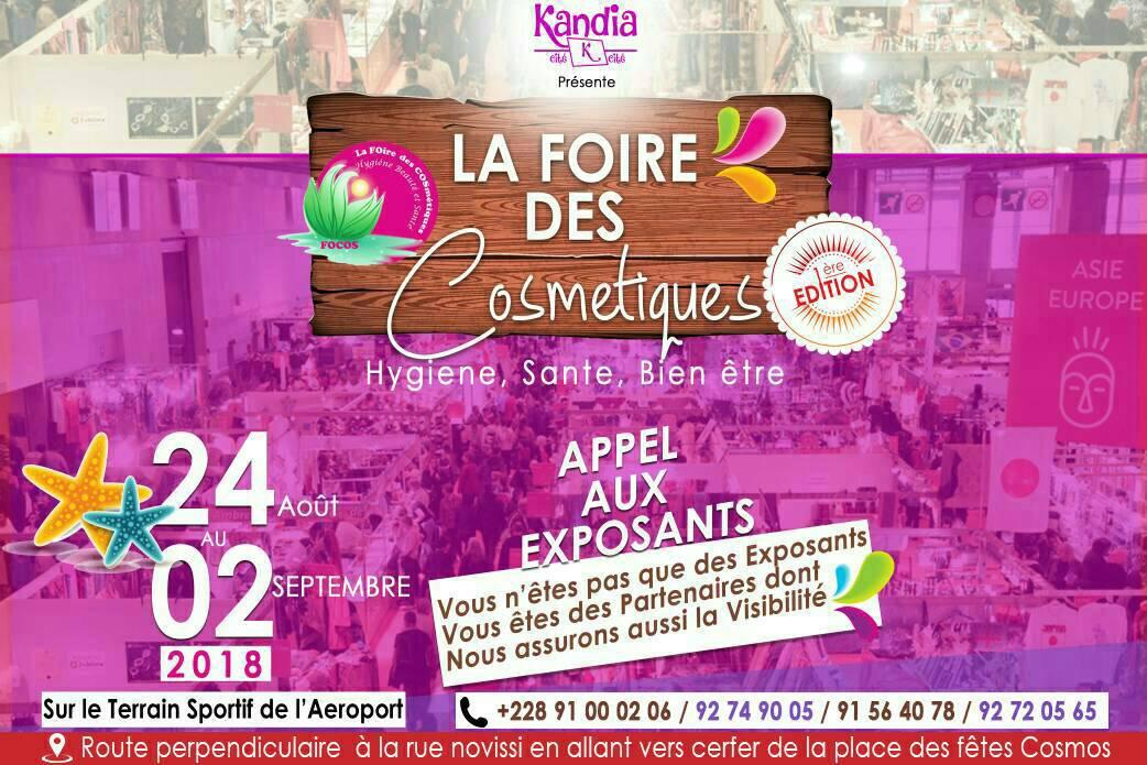 LA FOIRE DES COSMETIQUES 1ère EDITION