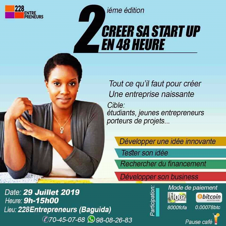 CREER SA STARTUP EN 48 HEURES