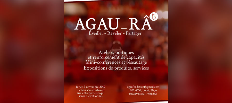 AGAU_RÂ 5e édition, une véritable aubaine de partage d’expérience entre jeunes entrepreneurs