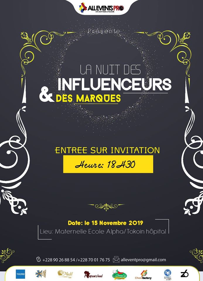 LA NUIT DES INFLUENCEURS ET DES MARQUES – PREMIERE EDITION