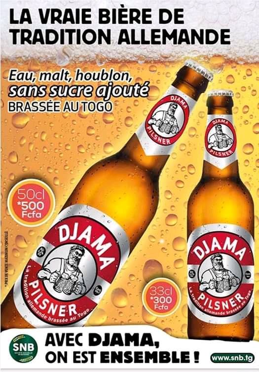 Avec « Djama pilsner », on est ensemble !