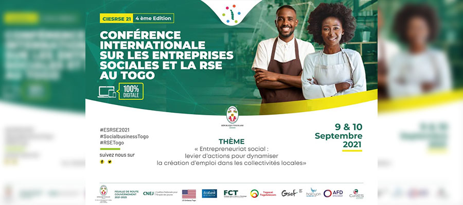 CONFÉRENCE SUR LES ENTREPRISES SOCIALES ET LA RSE AU TOGO