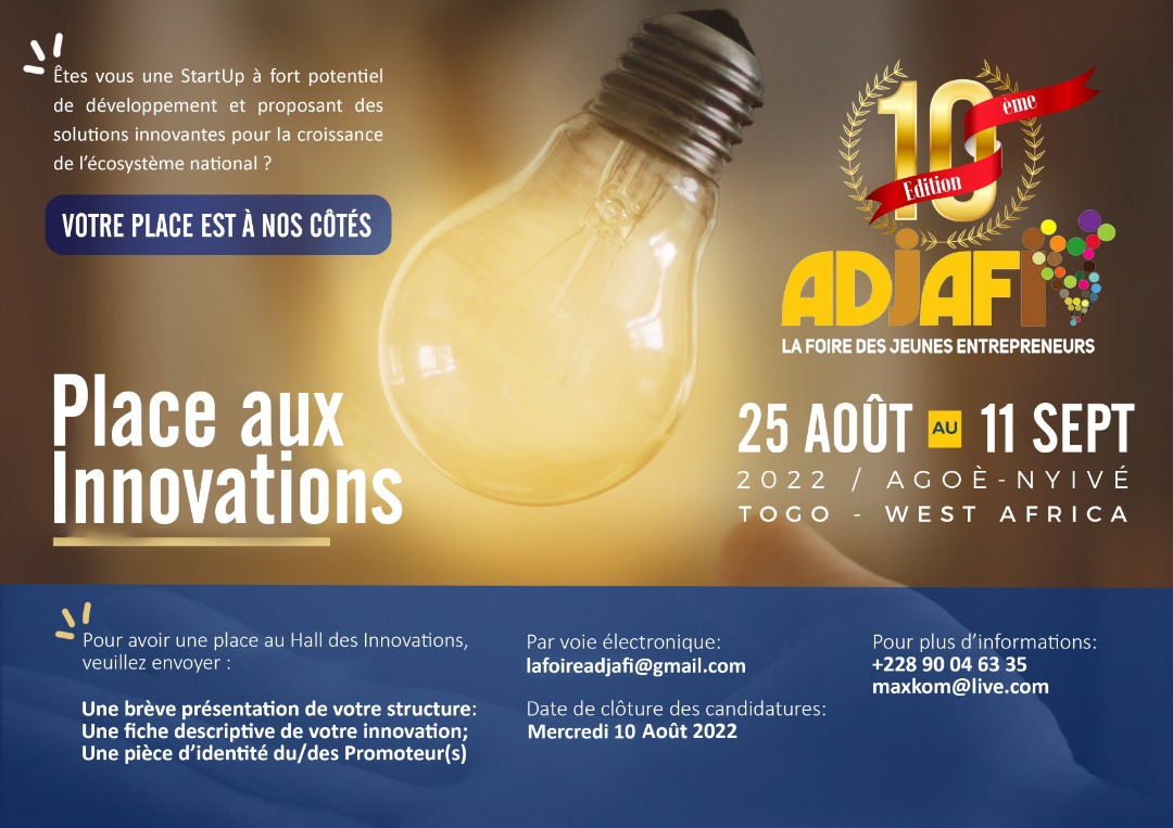 FOIRE ADJAFI EDITION 10