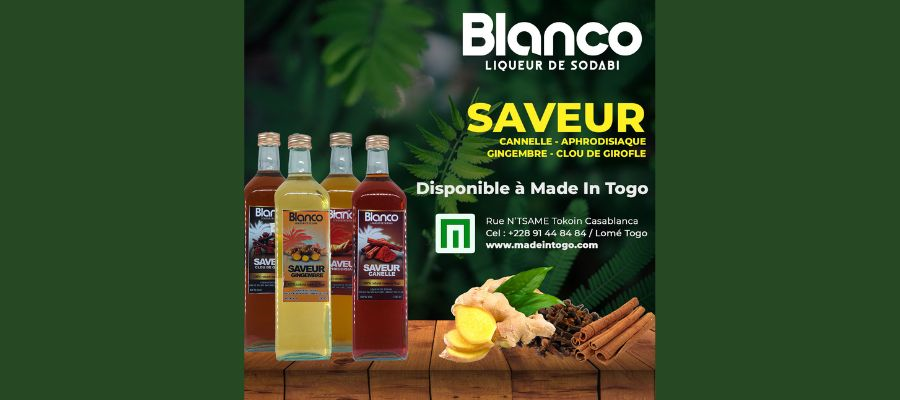Blanco, la liqueur « Made in Togo » qui vous fait du bien !