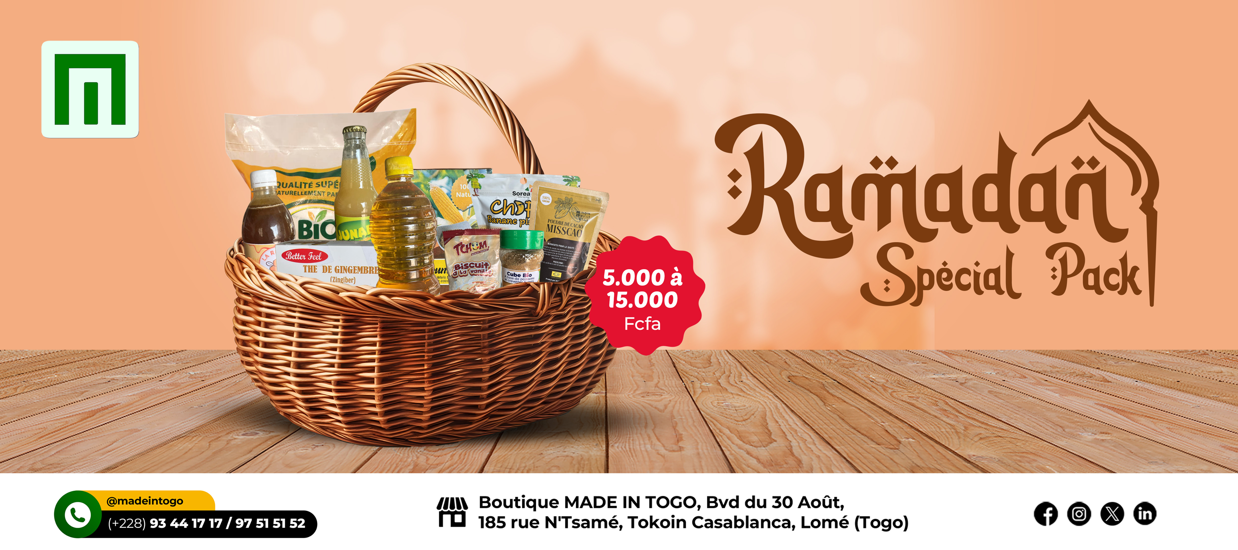 Ramadan : Le Pack Spécial pour un Mois de Partage et de Saveurs Authentiques