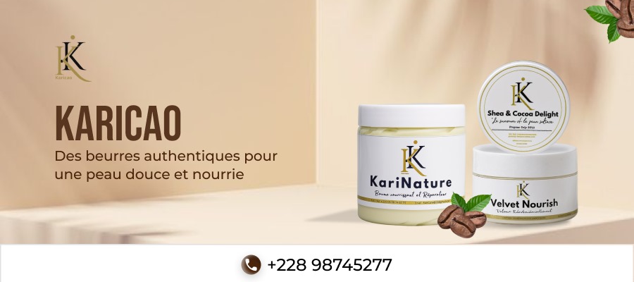 KARICAO : L’excellence des beurres naturels pour une peau douce, nourrie et éclatante.